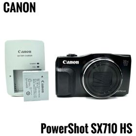 動作良好 Canon PowerShot SX710 HS ブラック キャノン