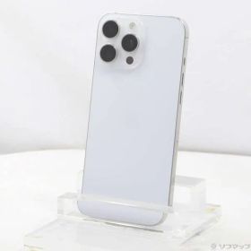 〔中古品〕 iPhone16 Pro Max 256GB ホワイトチタニウム MYWH3J／A SIMフリー【196】