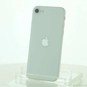 〔中古品〕 iPhone SE 第2世代 128GB ホワイト MXD12J／A SIMフリー【262】