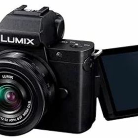 パナソニック小型・軽量ミラーレス一眼カメラルミックス標準ズームレンズキットブラックDC-G100DK-K