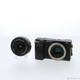 〔中古品〕 α6400 ILCE-6400L パワーズームレンズキット ブラック【258】
