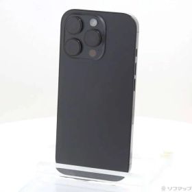 〔中古品〕 iPhone16 Pro 512GB ブラックチタニウム MYN43J／A SIMフリー【352】