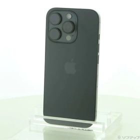 〔中古品〕 iPhone16 Pro 512GB ブラックチタニウム MYN43J／A SIMフリー【258】