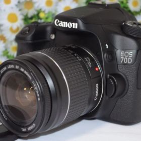 Wi-Fi内蔵❤Canon EOS 70D❤高画質❤動画撮影❤おすすめ一眼レフ❤