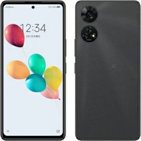 【未使用】ZTE SoftBank 【SIMフリー】 あんしんファミリースマホ ブラック 4GB 128GB A303ZT【川越クレアモール】保証期間3ヶ月