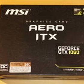 【未使用品・1152基×192bit】 NVIDIA GeForce GTX1060 MSI GEFORCE GTX 1060 3G OC