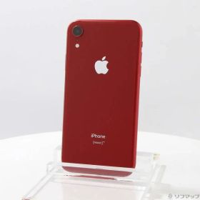 〔中古品〕 iPhoneXR 64GB プロダクトレッド MT062J／A SIMフリー【198】