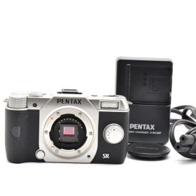 [シャッター回数:75回]ペンタックス PENTAX Q10 ボディ シルバー [美品] #2648883A