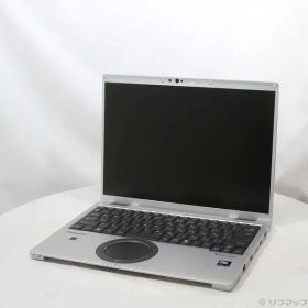 【中古】Panasonic(パナソニック) 〔展示品〕 Lets note FV5 CF-FV5GDMCR ブラック&シルバー 【258-ud】
