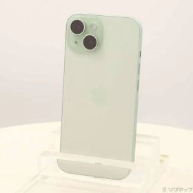 〔中古品〕 iPhone15 128GB グリーン MTMM3J／A SIMフリー【276】