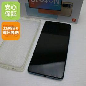 【中古】安心保証 新品同様 SIMフリー Redmi Note 10 Pro グレイシャーブルー 白ロム 本体 即日発送 土日祝発送OK あす楽