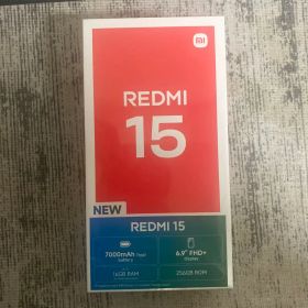Xiaomi Redmi 15 ブラック 8GB RAM 256GB ROM
