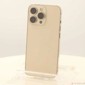〔中古品〕 iPhone13 Pro 128GB ゴールド MLUH3J／A SIMフリー【368】