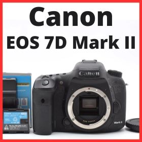 K07[7025]26 キヤノン Canon EOS 7D Mark II ボディ 【ショット数 166,453回】