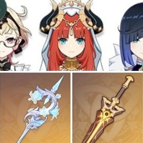 ニィロウ+ルミドゥースの挽歌+和璞鳶+狼の末路+聖顕の鍵+エミリエ+ティナリ+夢見月瑞希+夜蘭 | 原神のアカウントデータ、RMTの販売・買取一覧