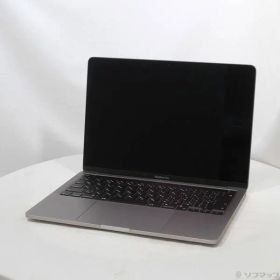 〔中古品〕 MacBook Pro 13.3-inch Late-2020 MYD82J／A Apple M1 8コアCPU_8コアGPU 8GB SSD256GB スペースグレイ 〔15.3 Sequoia〕【198】