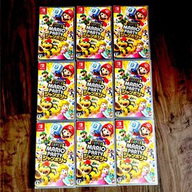 Switch スーパー マリオパーティ ジャンボリー シュリンク付き 9枚セット(家庭用ゲームソフト)