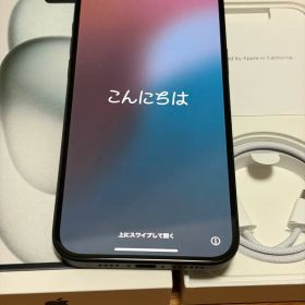 iPhone 15Plus スペースグレー 256GB本体 SIMフリー