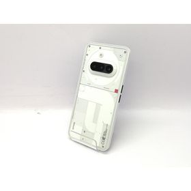 【中古】NOTHING 国内版 【SIMフリー】 Nothing Phone (3a) ホワイト 8GB 128GB【立川フロム中武】保証期間１ヶ月【ランクA】