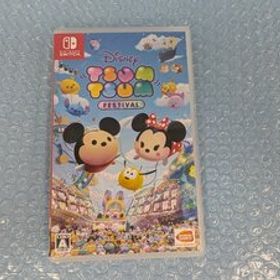 ◆AL ゲーム ニンテンドースイッチ SWITCH ディズニー ツムツム フェスティバル ソフトラベル痛みあり 送料無料