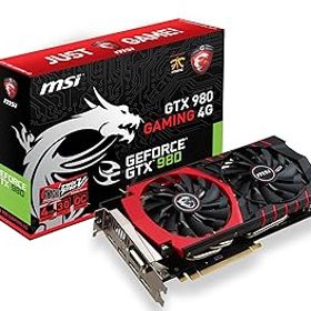 【中古】MSI GTX 980 GAMING 4G グラフィックスボード VD5504 GTX 980 GAMING 4G