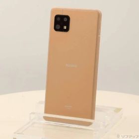 〔中古品〕 AQUOS sense6 64GB ライトカッパー SHG05 au SIMフリー【349】