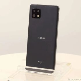 〔中古品〕 AQUOS sense6 64GB ブラック SHG05 au SIMフリー【349】