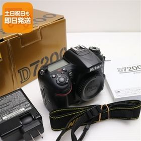 超美品 D7200 ボディ ブラック 即日発送 一眼レフ Nikon 本体 あすつく 土日祝発送OK