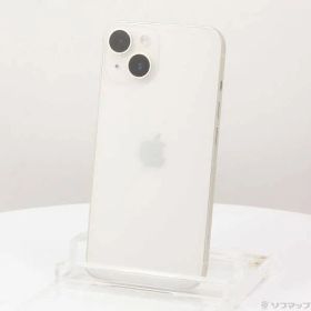 〔中古品〕 iPhone14 128GB スターライト MPUQ3J／A SIMフリー【198】