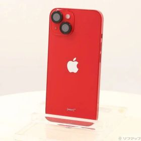 〔中古品〕 iPhone14 128GB プロダクトレッド MPV93J／A SIMフリー【344】