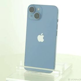 〔中古品〕 iPhone14 128GB ブルー MPVJ3J／A SIMフリー【305】