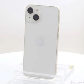 〔中古品〕 iPhone14 256GB スターライト MPW33J／A SIMフリー【368】