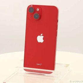 〔中古品〕 iPhone14 256GB プロダクトレッド MPWG3J／A SIMフリー【349】