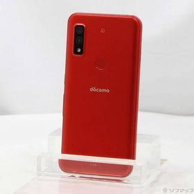 〔中古〕FUJITSU(富士通） arrows We 64GB レッド F-51B docomo SIMフリー〔377-ud〕