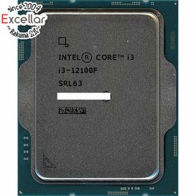 インテル(intel)の【バルク新品】 Core i3 12100F 3.3GHz LGA1700 SRL63(PCパーツ)