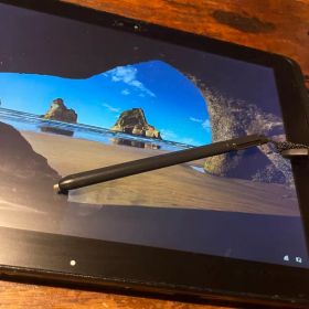 ペン付 防水 ARROWS Tab Q507 64GB 拡張クレードル セット