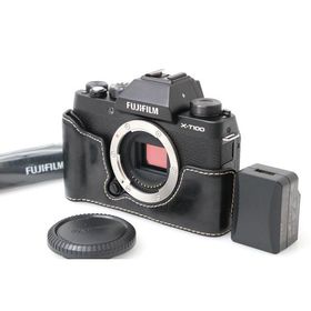 【全額返金保証】良品｜富士フイルム FUJIFILM X-T100 ボディ [ブラック] （センサー清掃済み） CA01-M5240-2Q1A