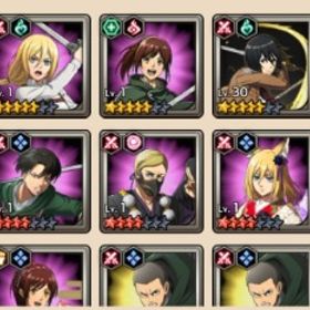 戦力800万越え、未育成キャラ多数あり、危険区域チケも多数！！ | ブレオダ(進撃の巨人ブレイブオーダー)のアカウントデータ、RMTの販売・買取一覧