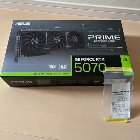 ASUS prime GeForce RTX 5070 12GB 美品 保証書