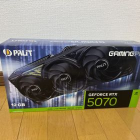 PALIT GEFORCE RTX 5070 12GB 新品未開封