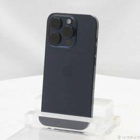 〔中古品〕 iPhone15 Pro 128GB ブルーチタニウム MTUA3J／A SIMフリー【269】