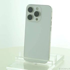 〔中古品〕 iPhone15 Pro 128GB ホワイトチタニウム MTU83J／A SIMフリー【262】
