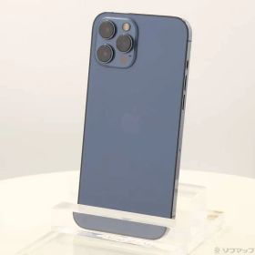 〔中古品〕 iPhone12 Pro Max 256GB パシフィックブルー MGD23J／A SIMフリー【262】