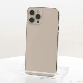 〔中古品〕 iPhone12 Pro Max 512GB ゴールド MGD53J／A SIMフリー【258】