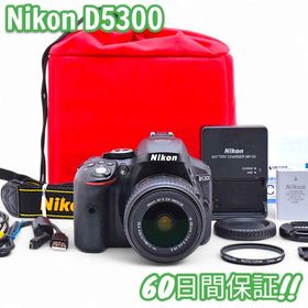 ニコン(Nikon)の美品 Nikon D5300 Wi-Fi搭載 レンズキット #8895(デジタル一眼)