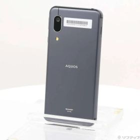 〔中古品〕 AQUOS sense3 basic 32GB ブラック SHV48SKU UQ mobile SIMフリー【377】