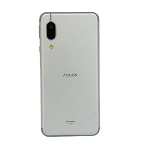 【中古】【ランク AB】 SIMフリー スマホ シャープ SHARP AQUOS sense3 basic SHV48 シルバー au(エーユー)