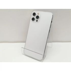 【中古】Apple au 【SIMロック解除済み】 iPhone 12 Pro 128GB シルバー MGM63J/A【仙台イービーンズ】保証期間1ヶ月【ランクC】