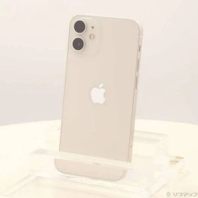 〔中古品〕 iPhone12 mini 128GB ホワイト MGDM3J／A SIMフリー【352】