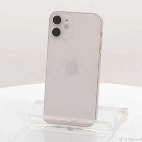 〔中古品〕 iPhone12 mini 128GB ホワイト MGDM3J／A SIMフリー【368】